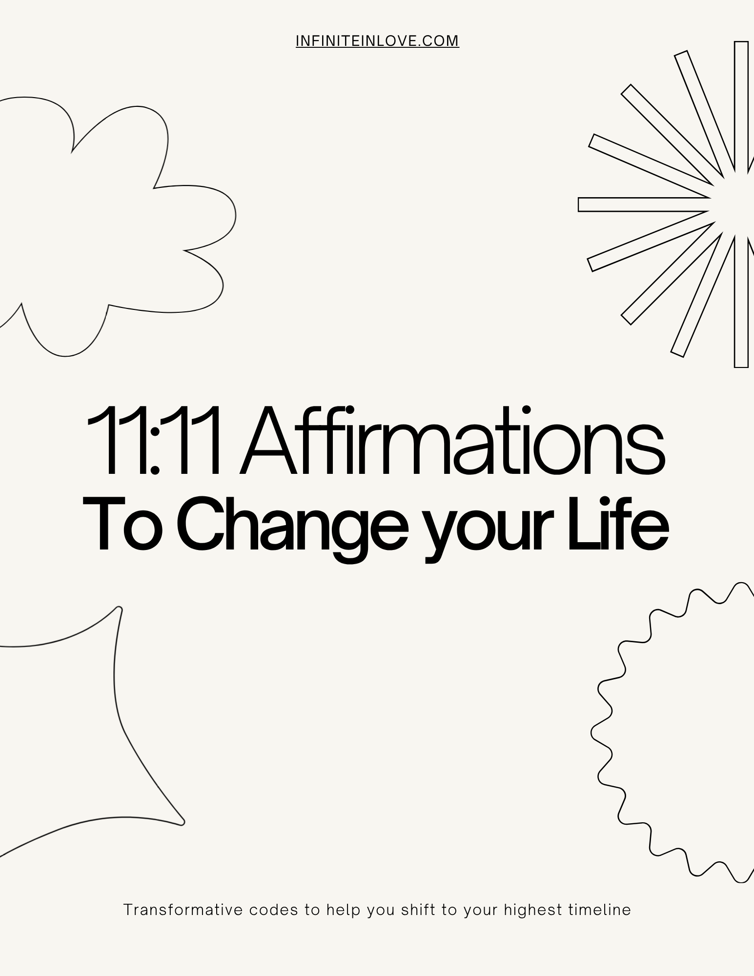11/11 Affirmations: A Guide to Alignment and Empowerment.
